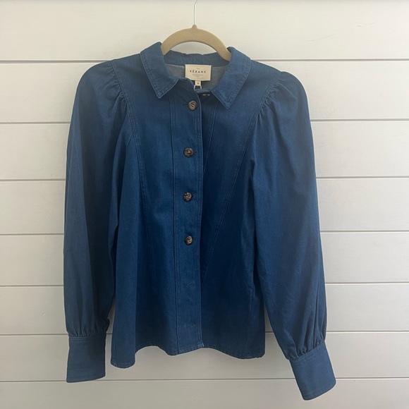Blouse Seleni jeans - Blue